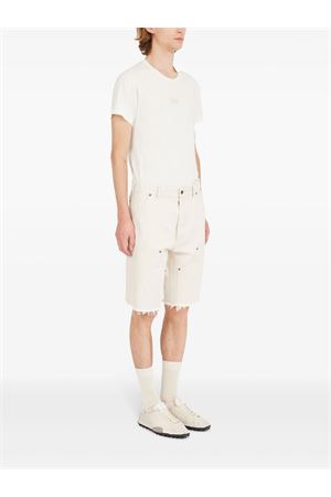 Shorts denim in cotone bianco MAISON MARGIELA | S50MU0082M35261103